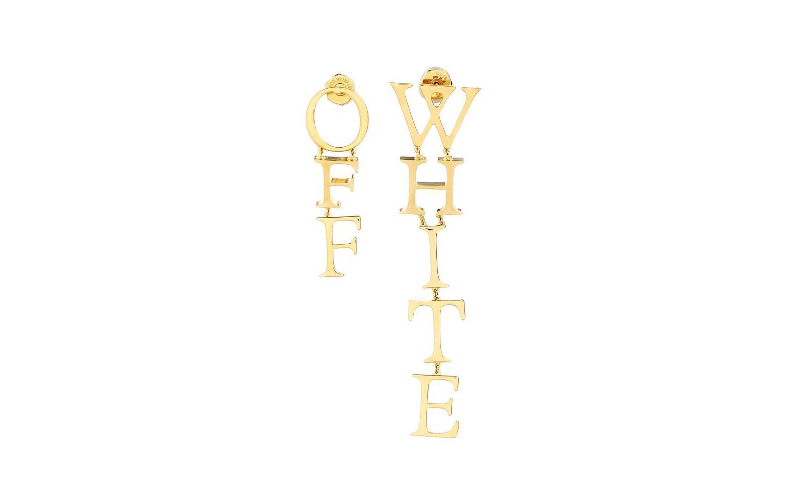 Off-White Серьги Logo